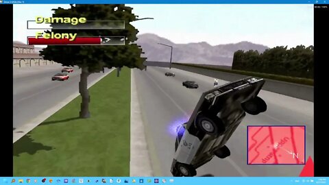 Driver 2 PS1: bunny hopping on the wrong side of the road