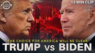 TRUMP VS BIDEN: Their TRUE Character - David and Stacy Whited | Flyover Clip