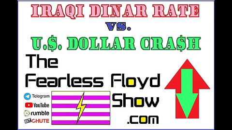 IRAQI DINAR RATE V$. U.$. DOLLAR CRA$H