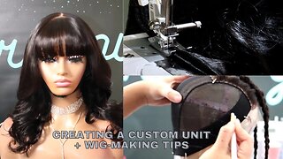 Creating custom wigs| Measurements + Wig making tips| 2023