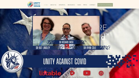 Dr Urso, Dr Cole & Dr Lindley | Unity Against COVID | Liberty Station Ep 105