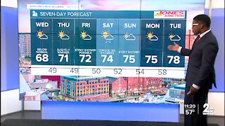 WMAR-2 News Weather at 11