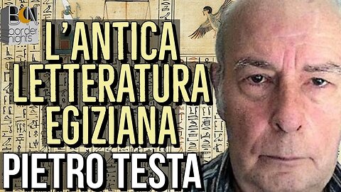 L'ANTICA LETTERATURA EGIZIANA - PIETRO TESTA con LEONARDO PAOLO LOVARI