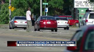 Pedestrian deaths on the rise in Tampa