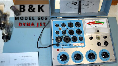 Tube Tester B&K Model 606 DYNA JET Demo (#009)