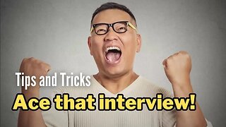 Job hunting? Here's some Tips and Tricks to Ace your interview.