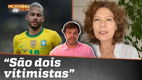 Neymar IRONIZA crítica de Patrícia Pillar: 'Tem que parar de fazer gol?'