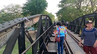 Kanchanaburi Thailand Live #1 — The Bridge on the River Kwai