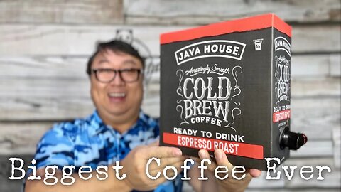 Cold Brew Espresso Coffee Box On Tap