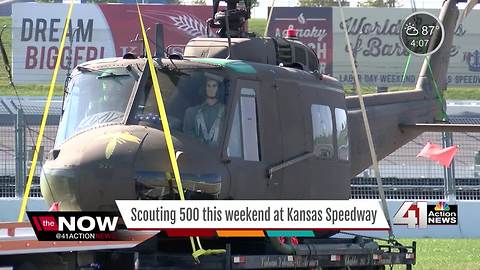 Scouting 500 draws thousands to Kansas Speedway