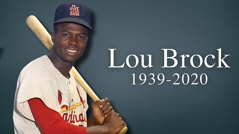 Lou Brock Player History: The Speed Legend of MLB!