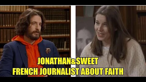 Jonathan Roumie gives interview to sweet french journalist lady from Info Chretienne-french subbed