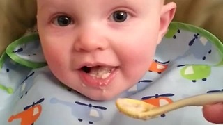 Baby Has Mixed Feelings Over First Ham Experience