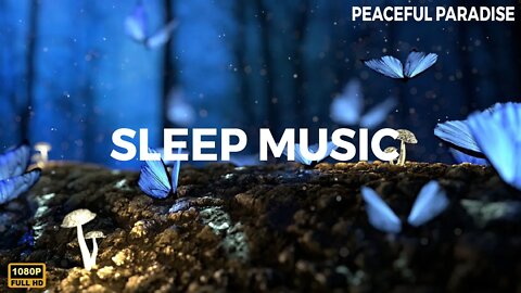 Beautiful Moon Relaxing Music, Night Nature Sounds, Calming 🌸 Deep Sleep Music - Healing Music