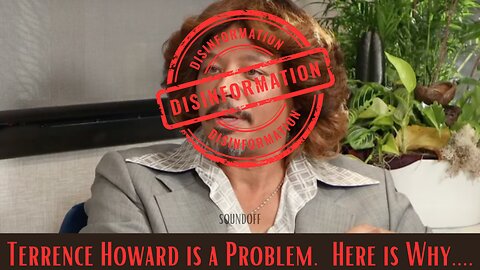 Why Terrence Howard is a Problem: Part 1