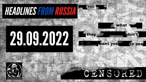 LIVE: Thursday September 29th 2022 - News From Saint Petersburg