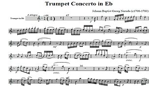 [TRUMPET CONCERTOS] Johann B. Georg Neruda, Trumpet Concerto in Eb (Heinz karl Schwebel, trumpet)