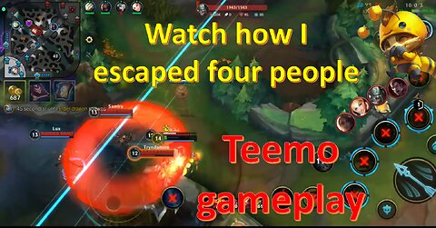 Greatest escape ever? # Teemo - SHORTS