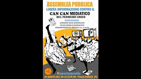 CAN CAN MEDIATICO DEL PENSIERO UNICO