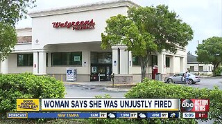 Woman says Walgreens fired her for handling bad customer