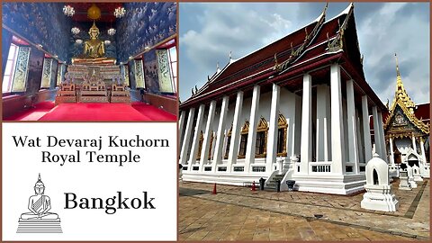Wat Devaraj Kunchon Royal Temple - Built in 1307 - Bangkok Thailand 2023