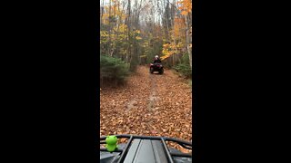 ATV trail on PEI 2021 fall