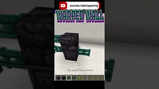 Warped Wall | Minecraft