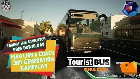 Tourist Bus Simulator Free Download Man Lion's Coach 3rd Generation Gameplay