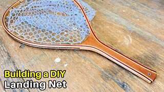 How to Make a Landing Net - Steam Bent Fishing Net