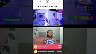 Fortnite gameplay with a Rock Mercury and his Rockers and Mercurians live on TikTok stream 1