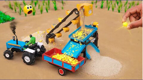 diy tractor PART-14 mini gold mining equipment scince project | Heavy Machinery for Gold Rush