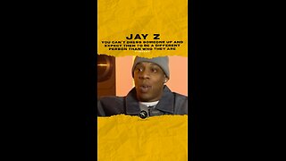 #jayz You can’t dress someone up and expect them 2b a different person than who they r🎥 @mtv