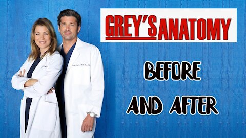 GREY'S ANATOMY ✅ the actors before and after 🎥