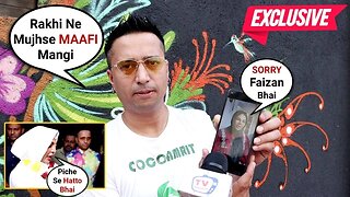 Faizan Ansari Reaction On Rakhi Sawant INSULTING HIM In Front Of Media After UMRAH Welcome 😍🔥