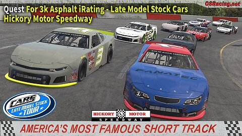 Quest for 3k iRating in the Official Late Model Stock Division - Hickory Motor Speedway - iRacing