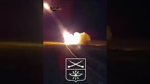 🚀 NIGHT FLIGHT: Russian multiple launch rocket system working overtime and blasting rockets