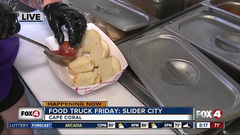 Food truck Friday: Slider City 8:15 AM