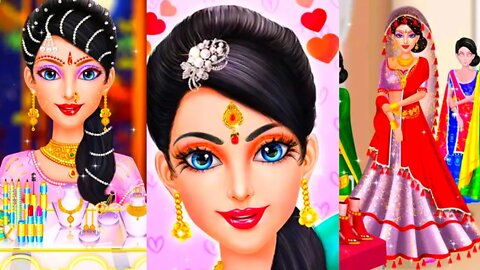 Indian wedding makeover game|indian wedding dressup makeup game|girl games|new game 2023