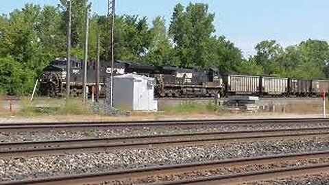 Norfolk Southern Loaded Coal Train from Berea, Ohio July 9, 2022