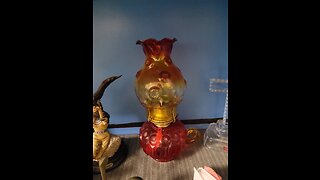 Vintage oil lamps