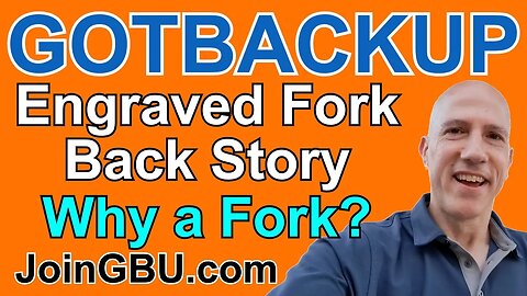 GOTBACKUP: Engraved Fork Back Story (Why We Use a Fork)