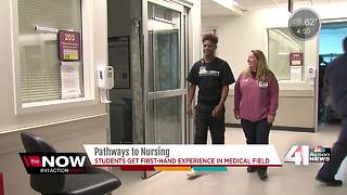 Students get first-hand experience in medical field