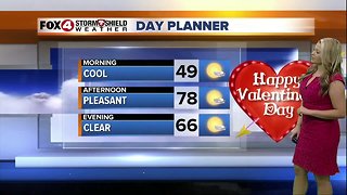 FORECAST: Pleasant Valentine's Day