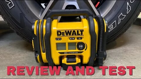 DeWALT 20V Inflator Review and Test