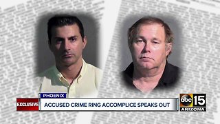 Accomplice in alleged Phoenix crime ring speaks out