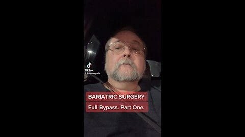 Bariatric Surgery-Full Bypass Night Before 12-12-21