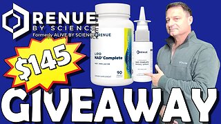 $145 MEGA NAD, NMN, NR GIVEAWAY | RENUE by SCIENCE