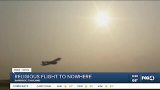Religious flight to no where in Thailand