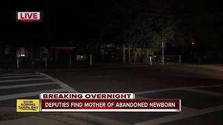 Newborn found abandoned near Tampa intersection, mother located