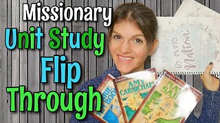 Homeschool CURRICULUM FLIP THROUGH & REVIEW: Christian Then & Now Series w/ Not Consumed UNIT STUDY